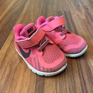 Pink and Black Nike Free 5.0 -Size 4